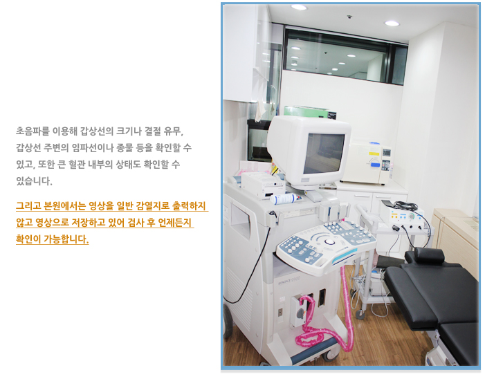 목(갑상선) 초음파 검사