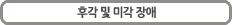 후각 및 미각 장애